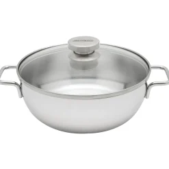 Demeyere Apollo 7 Conische Braadpan met Glasdeksel, 24cm