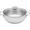 Demeyere Apollo 7 Conische Braadpan met Glasdeksel, 28cm
