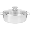 Demeyere Apollo 7 Kookpan Laag met Glasdeksel, 24cm
