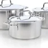 Demeyere Apollo 7 Pannenset met RVS Deksels, 3-delig