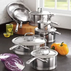 Demeyere Atlantis 7 Steelpan met RVS Deksel, 14cm
