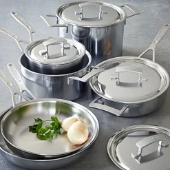 Demeyere Industry 5 Kookpan met RVS Deksel, 18cm