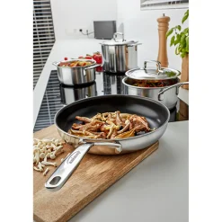 Demeyere Intense 5 Kookpan met RVS Deksel, 20cm
