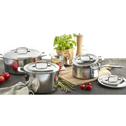 Demeyere Intense 5 Kookpan met RVS Deksel, 20cm