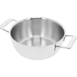 Demeyere Silver 7 Conische Sauteerpan met RVS Deksel, 24cm