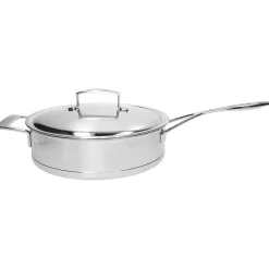 Demeyere Silver 7 Hapjespan met RVS Deksel, 28cm