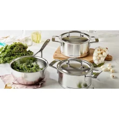 Demeyere Silver 7 Kookpan met RVS Deksel, 20cm