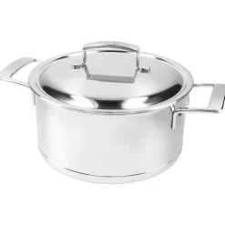 Demeyere Silver 7 Kookpan met RVS Deksel, 24cm