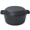 Dutch Oven Gietijzer, 26cm zwart
