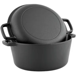 Dutch Oven Gietijzer, 26cm zwart