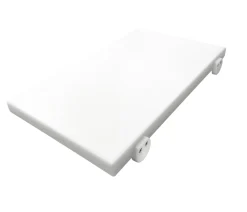 Euroceppi Kunststof Snijplank met Stoppers, 50x30x3cm