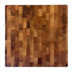 Euroceppi Verhoogd Hakblok Kopshout, 40x40x5/8cm walnoot