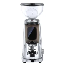Fiorenzato AllGround koffiemolen, chrome/oak