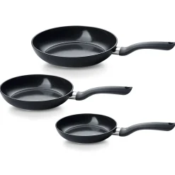 Fissler Essential Koekenpannenset, 20+24+28cm