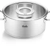 Fissler Original-Profi Collection Kookpan Laag met Glasdeksel, 24cm