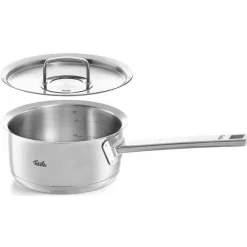 Fissler Original-Profi Collection Steelpan met RVS Deksel, 16cm