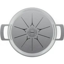 Fissler Phi Collection Kookpan Laag met Glasdeksel, 24cm