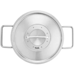 Fissler Pure Collection Pannenset met Steelpan, Ceratal Koekenpan en RVS Deksels, 6-delig