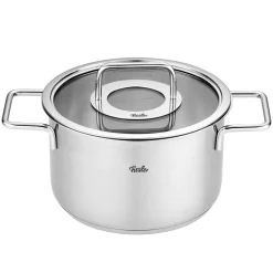 Fissler Pure Collection Pannenset met Glasdeksels, 5-delig