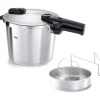 Fissler Vitaquick Premium Snelkookpan met Inzet, 10L
