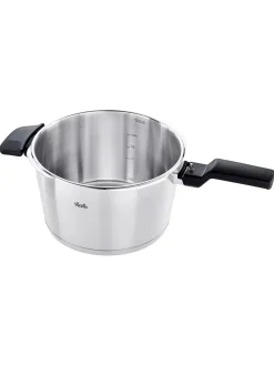Fissler Vitaquick Premium Snelkookpan met Inzet, 10L