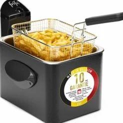 FriFri 1905A Duo Fil High Speed Classic Friteuse, 3,5L zwart