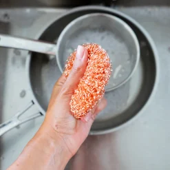 Full Circle Lucky Scrubber Koperen Spons, 3 stuks