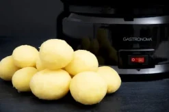 Gastronoma Aardappelschrapmachine, zwart