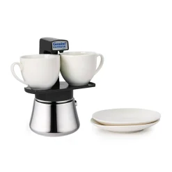 Gemini Express Percolator Koffieset, 2-kops zwart