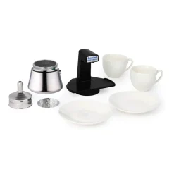 Gemini Express Percolator Koffieset, 2-kops zwart