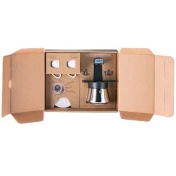 Gemini Express Percolator Koffieset, 2-kops zwart