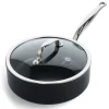 Greenpan Barcelona Pro Hapjespan met Glasdeksel, 24cm