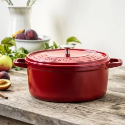 Greenpan Featherweights Braadpan, 22cm rood