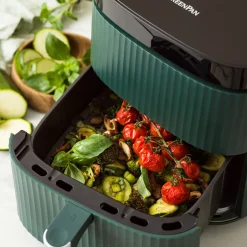 GreenPan Silhouette Airfryer XL, pine green