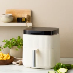 GreenPan Silhouette Airfryer XL, cream