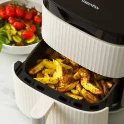 GreenPan Silhouette Airfryer XL, cream