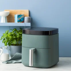 GreenPan Silhouette Airfryer XL, smokey blue
