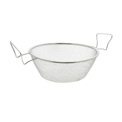 Grilo Frituurmand met 2 Grepen, 26cm RVS