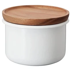 Hario Bona Voorraadpot, olijfhout 0,4L