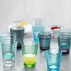 iittala Aino Aalto Waterglazen, 0,22L lichtblauw 2 stuks