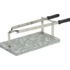 Ilsa Hamklem, 45x25cm steen/RVS