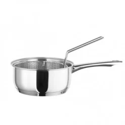 Inoxibar Ecco Cristal Steelpan met Friteusemand, 18cm