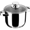 Inoxibar Ecco Kookpan met Glasdeksel, 14cm