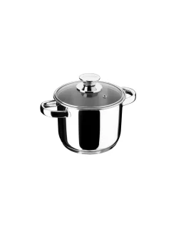 Inoxibar Ecco Kookpan met Glasdeksel, 14cm
