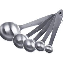 Inoxibar Maatlepelset, 5-delig RVS