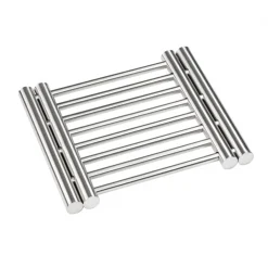 Inoxibar Presentation Pannenonderzetter Uitrekbaar, 20x22-36cm RVS