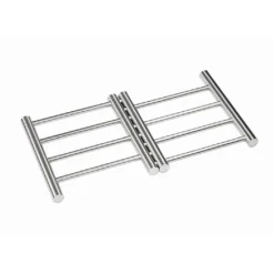 Inoxibar Presentation Pannenonderzetter Uitrekbaar, 20x22-36cm RVS