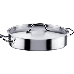 Inoxibar Professional Line Hapjespan met Deksel, 28cm