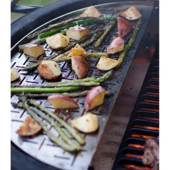 Kamado Joe Big Joe Half Moon Lasergesneden RVS Grillrooster