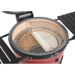 Kamado Joe Classic I Houtskoolbarbecue met Onderstel en Zijtafels